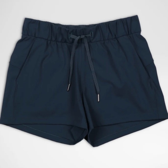 lululemon athletica Pants - lululemon athletica On The Fly Shorts in Navy Blue